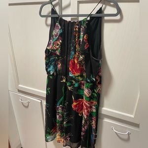 Gauzy floral dress
